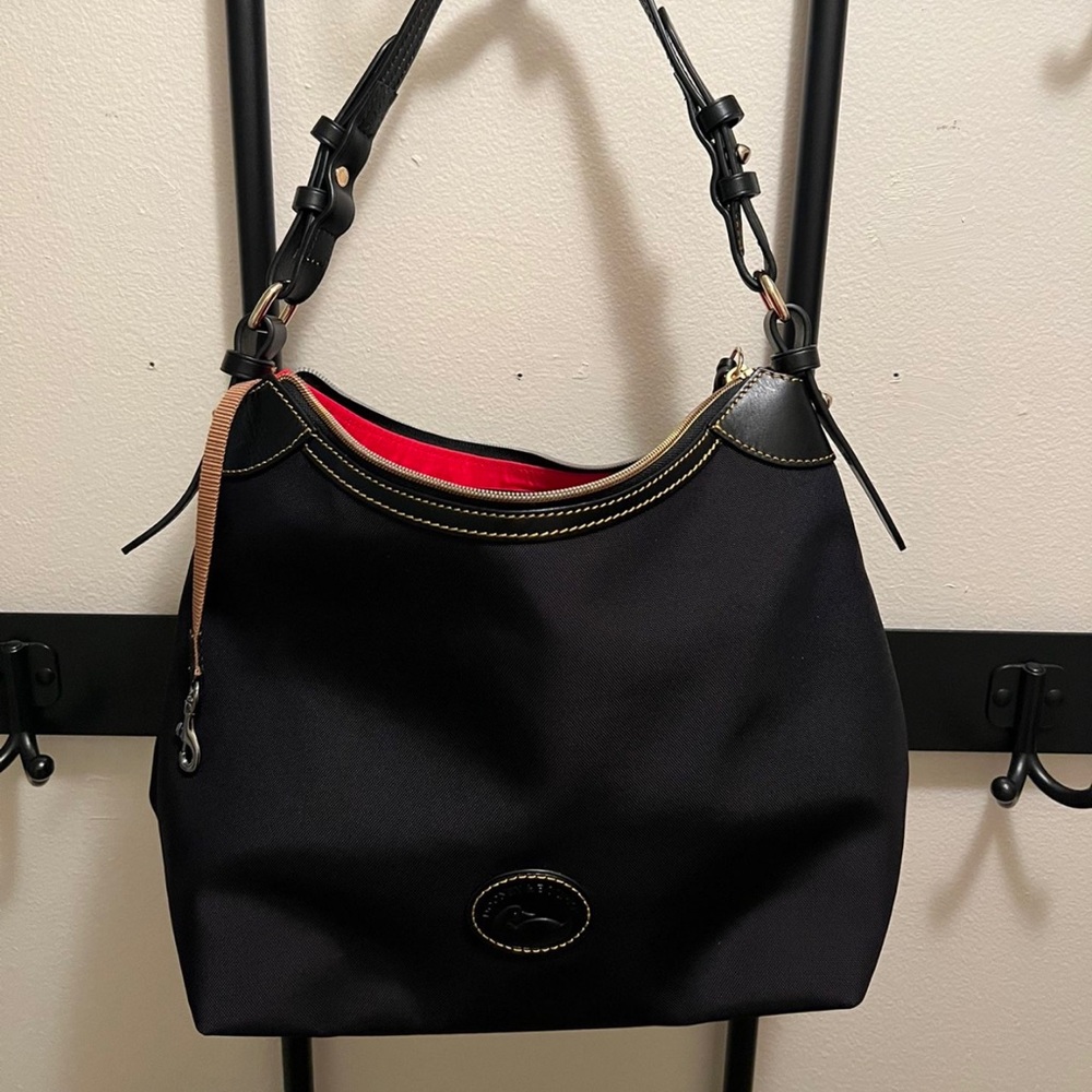 Dooney & Bourke Nylon Large Erica Shoulder Bag.